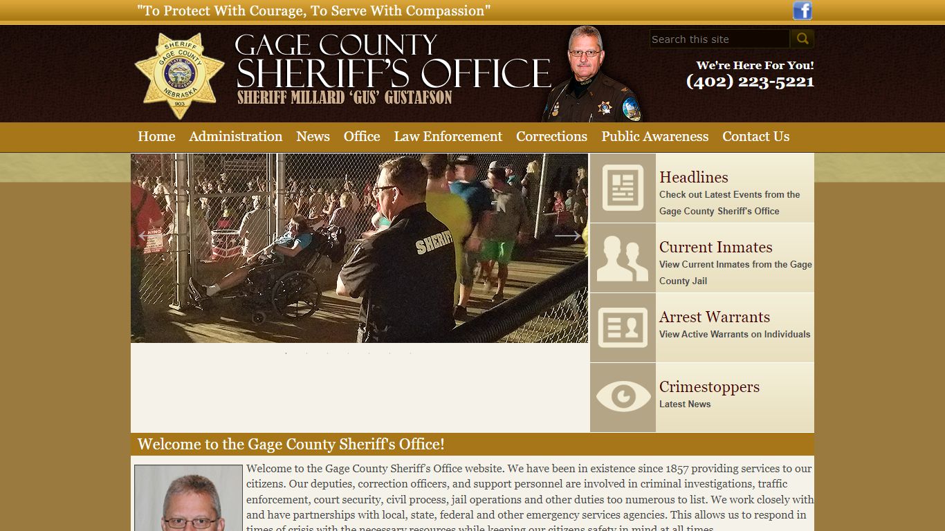 Arrest Warrants - Gage County Sheriff